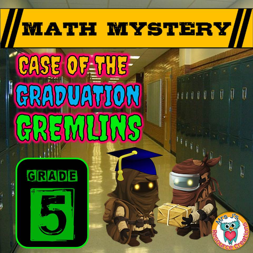End of Year Math Mystery Activity (GRADE 5)