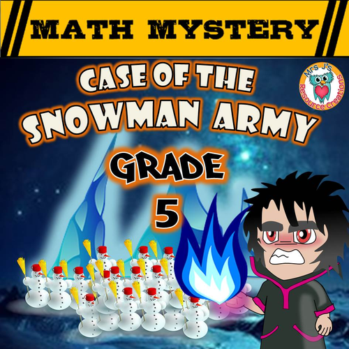 Winter Math Mystery (GRADE 5)