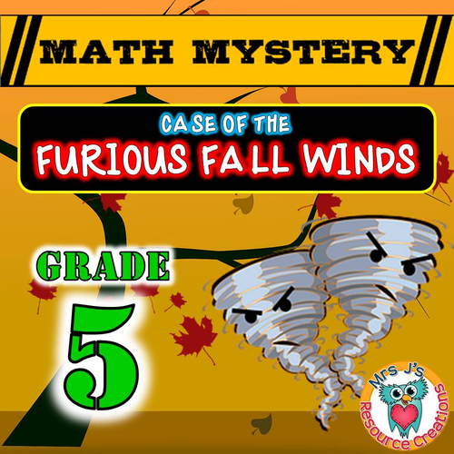Fall Math Mystery (GRADE 5)