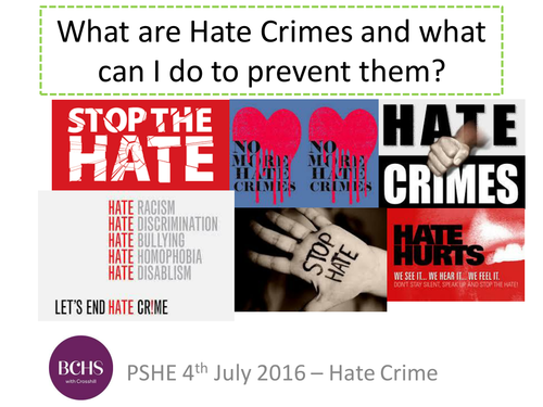What are Hate Crimes?