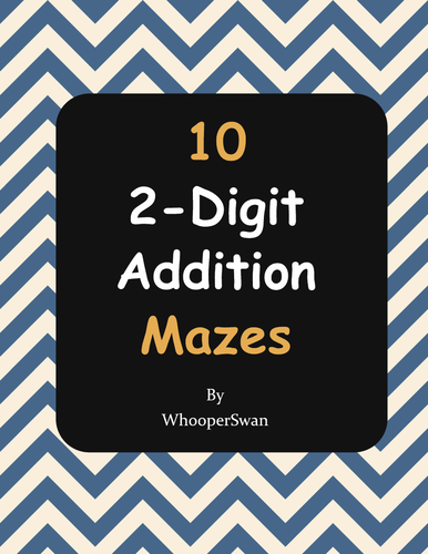 2-Digit Addition Maze