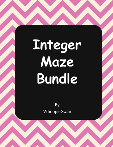 Integer Maze Bundle