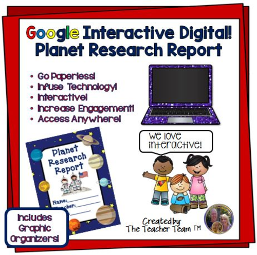 Google Classroom Planet Report for Google Drive