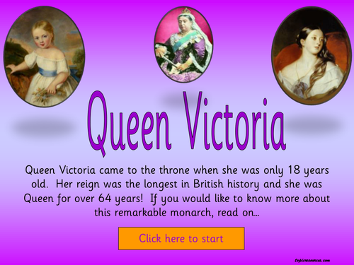 Queen Victoria Topic Pack