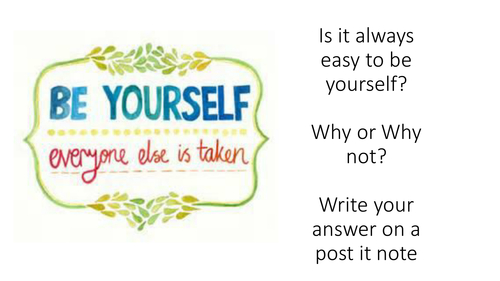 Body Image and Self Esteem Lesson - Citizensip/PHSE