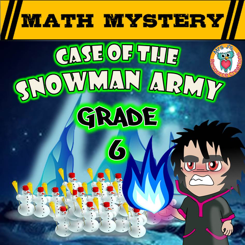 Winter Math Mystery (GRADE 6)