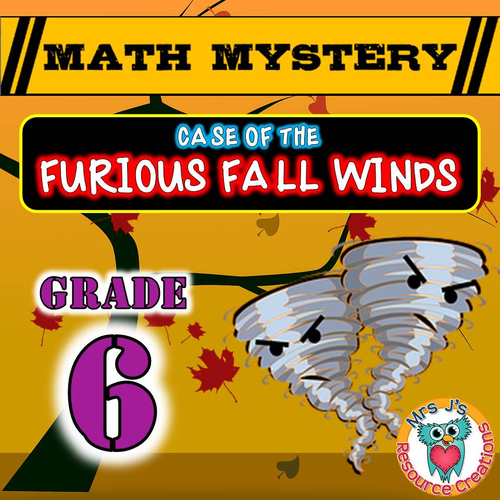 Fall Math Mystery (GRADE 6)