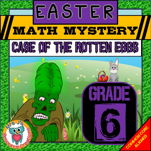 Easter Math Mystery (GRADE 6)
