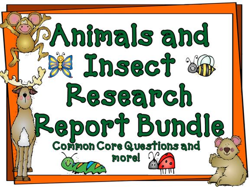 Animal and Insect Research Report