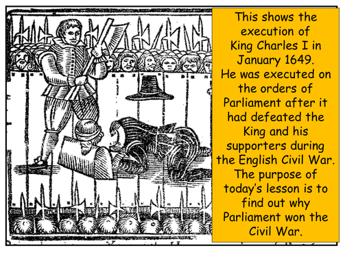 Why did Parliament win the English Civil War? Inc. battles