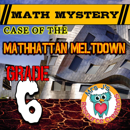 Summer Math Mystery (GRADE 6)