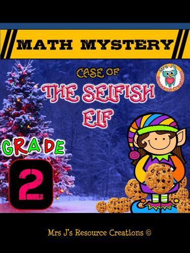 Christmas Math Mystery (GRADE 2)