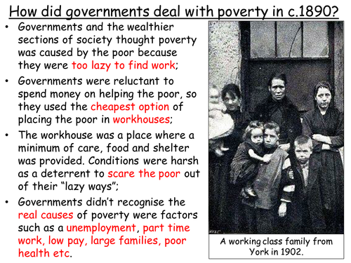 How did the Liberal Government tackle the problem of poverty in the early C20th?