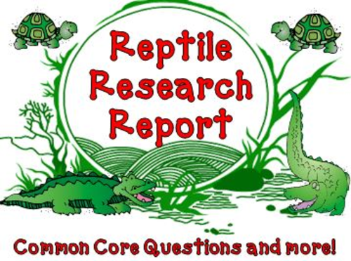 Reptile Research Report