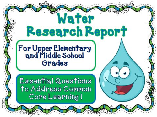 Water Research Report