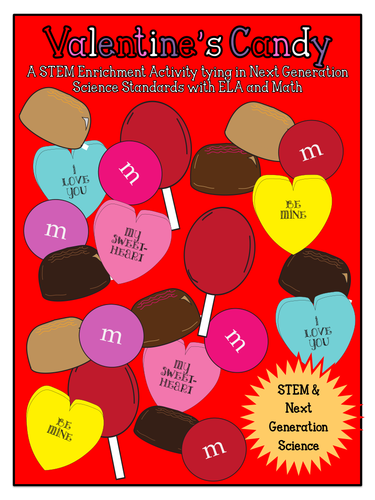 STEM: Valentine's Candy Experiment CCSS/NGSS