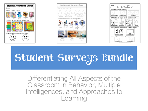 Student Surveys Bundle Pack