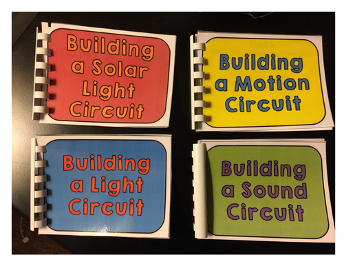 STEM: Building Circuits Mini Books