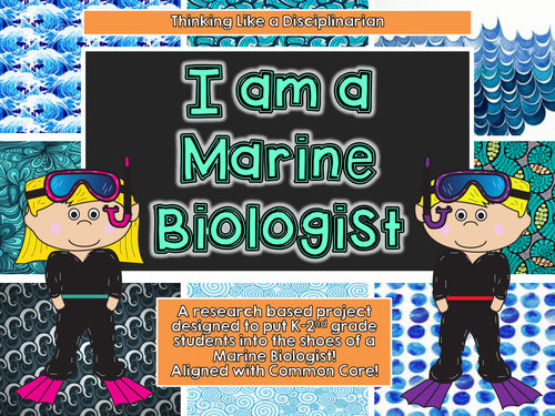 Thinking Like a Marine Biologist CCSS