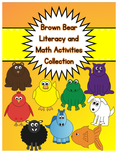 Brown Bear Math and Literacy Pack
