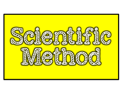 Scientific Method Display Cards