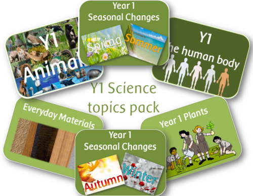 Year 1 Science topic pack
