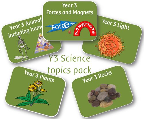 Year 3 Science topic pack