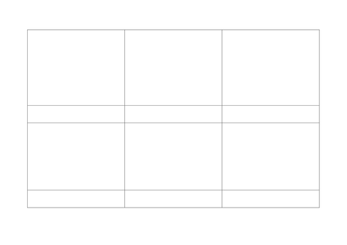 Cartoon Strip Template incl Captions