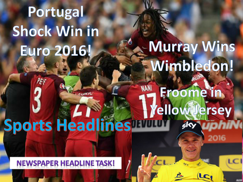 Sports Headlines - Non Fiction