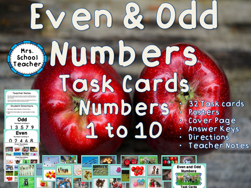 Odd And Even Numbers Teaching Resources 4984