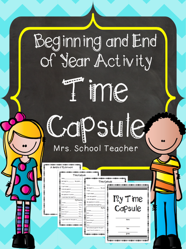 Back to School Time Capsule | Teaching Resources