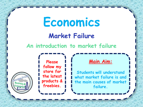 market-failure-introduction-the-main-causes-of-market-failure-a