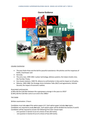 Superpower Relations (Course Guidance Booklet)