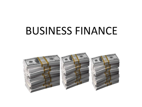 Business Finance | Teaching Resources
