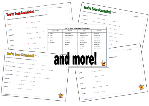 You've Been Scrambled! (Food Technology)