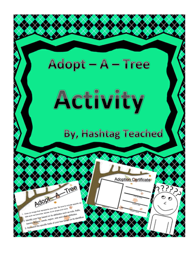 Adopt A Tree Activity