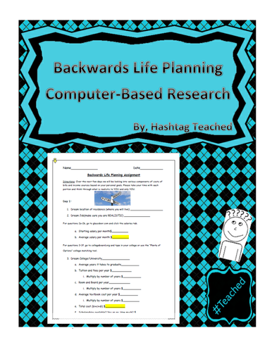 Backwards Life Planning Computer-Based Research Project