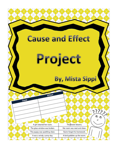 Cause and Effect Interactive Matching Project