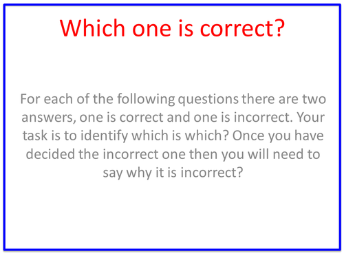 Error Analysis for Standard Form and Inequalities