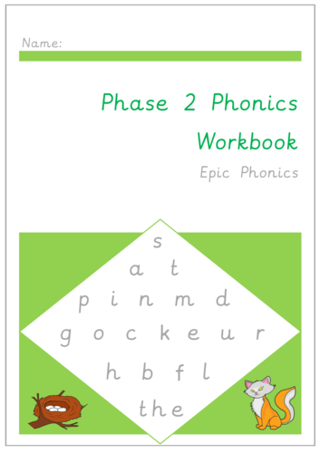 phase phonics worksheets tes 5 Workbook Phonics Letters Sounds Worksheets Phase and 2