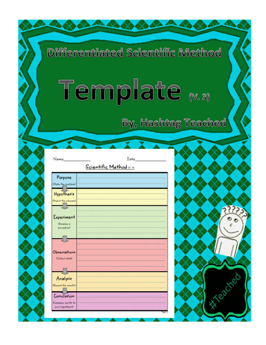 Differentiated Scientific Method Template (Version 3)