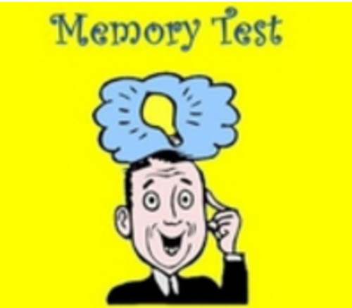 Nervous System Memory Test Powerpoint Presentation