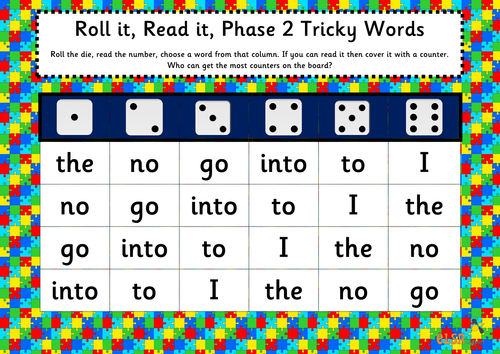 powerpoint frequency 6 phase words high Roll 5 Phonics it, 2 phases it by read tricky words games powerpoint frequency 6 phase words high Roll 5 Phonics it, 2 phases it by read tricky words games