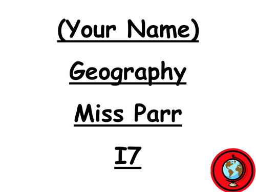 New spec AQA- Natural Hazards