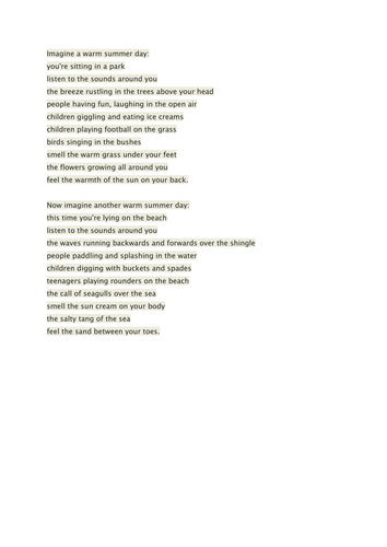 Assembly on Summer time