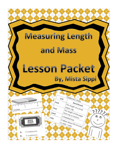 Measuring Length and Mass Full Printable Lesson