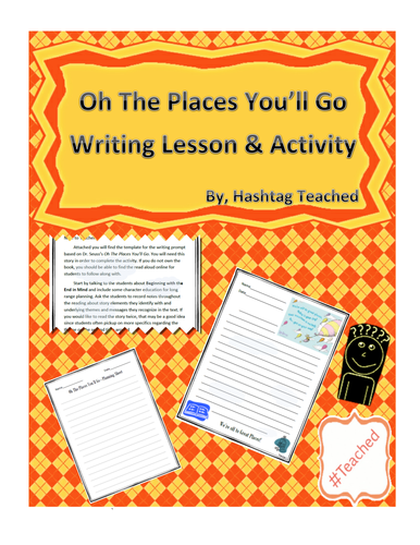 Reflective Writing Lesson (Inspired by Dr. Seuss's Oh The Places You'll Go)