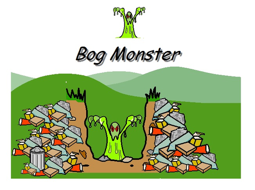 3 Symbol Supported Stories from the Bog Monster Series BUNDLE