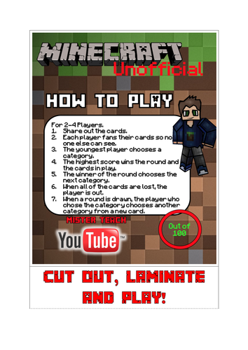 Compare Numbers Using Minecraft