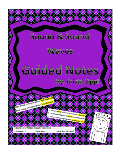 Sound & Sound Waves Guided Notes